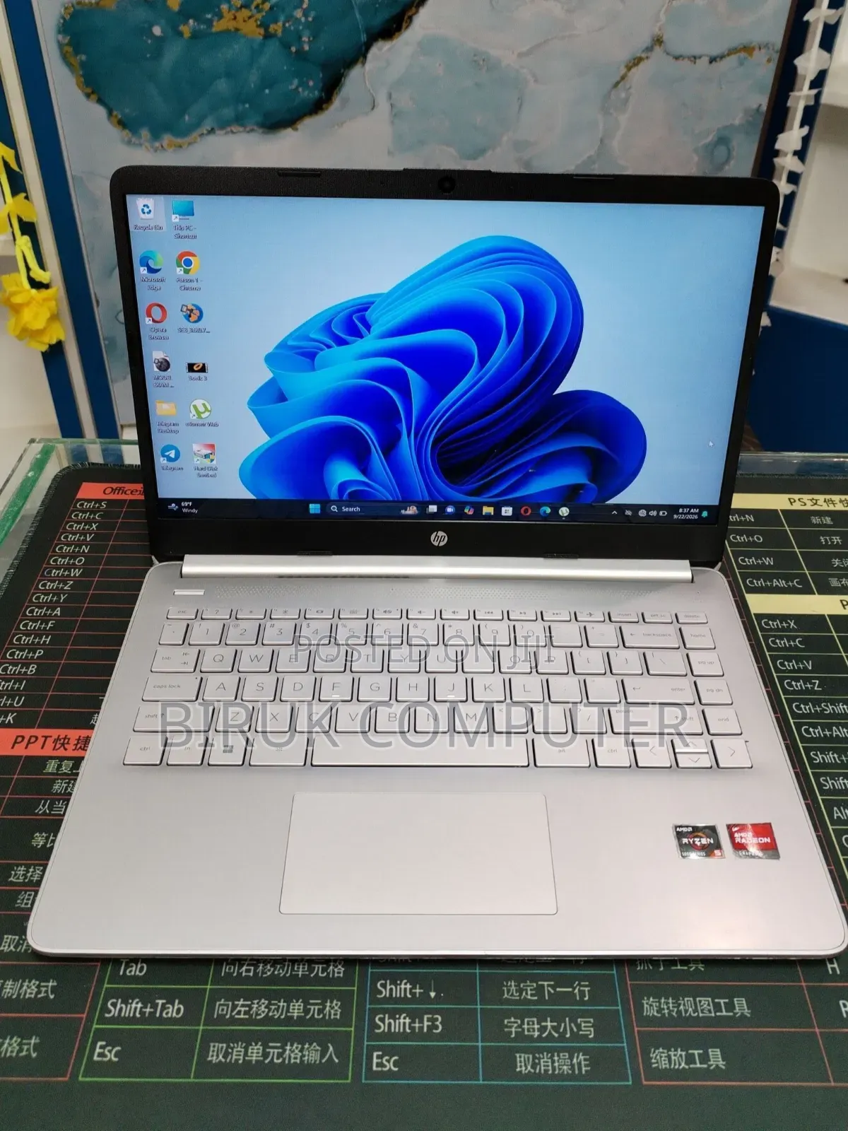 New Laptop HP Stream Notebook 8GB AMD Ryzen 5 SSD 512GB