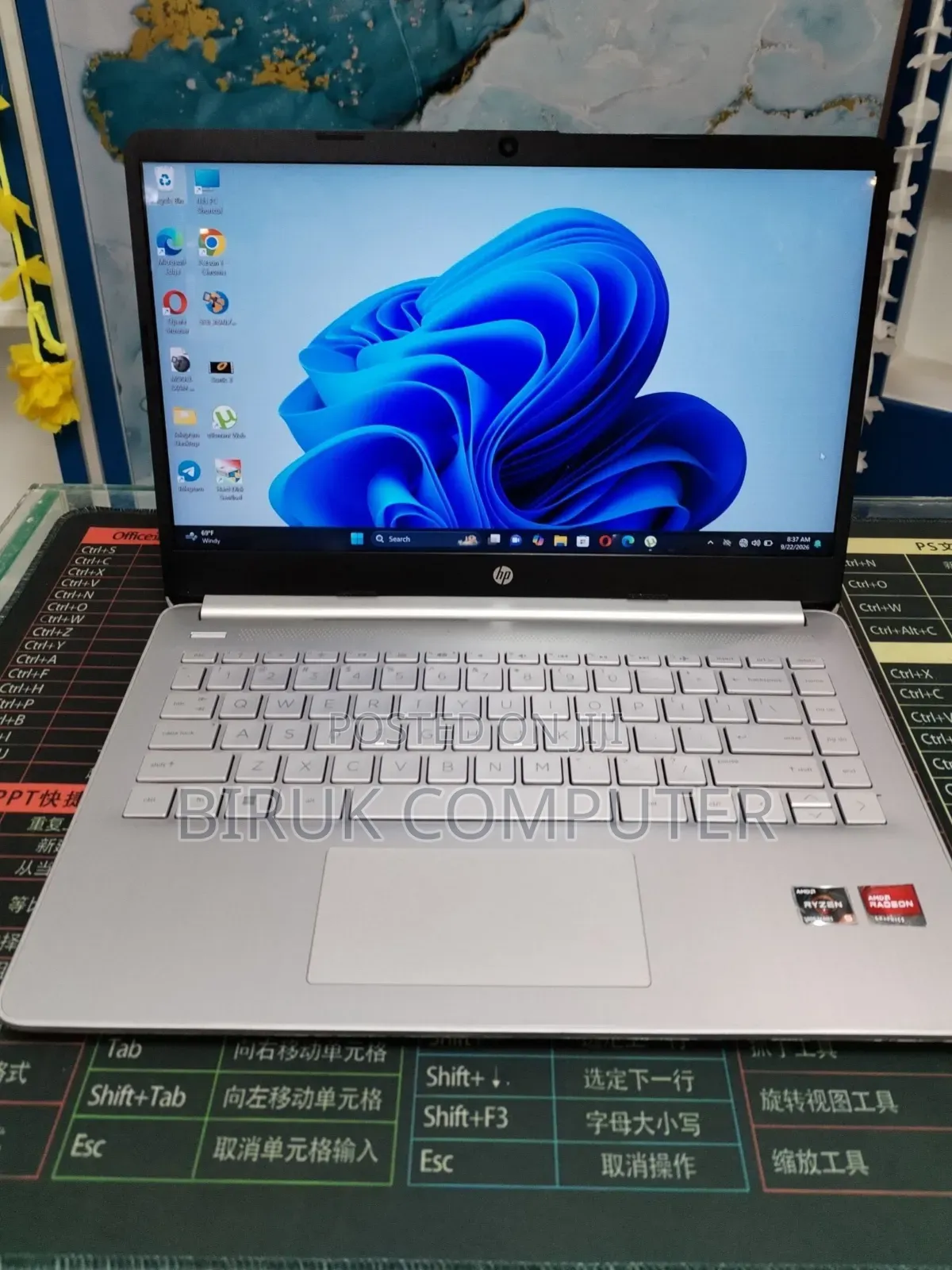 New Laptop HP Stream Notebook 8GB AMD Ryzen 5 SSD 512GB