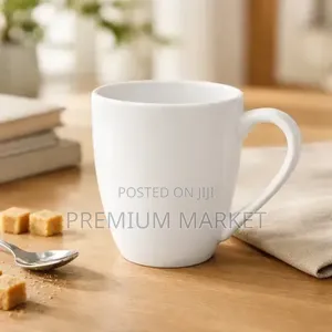 Porcelain Mug Accepting Printፕሪንት የሚቀበል ማግ