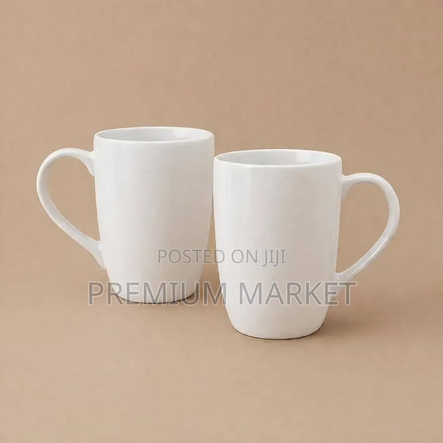Porcelain Mug Accepting Printፕሪንት የሚቀበል ማግ