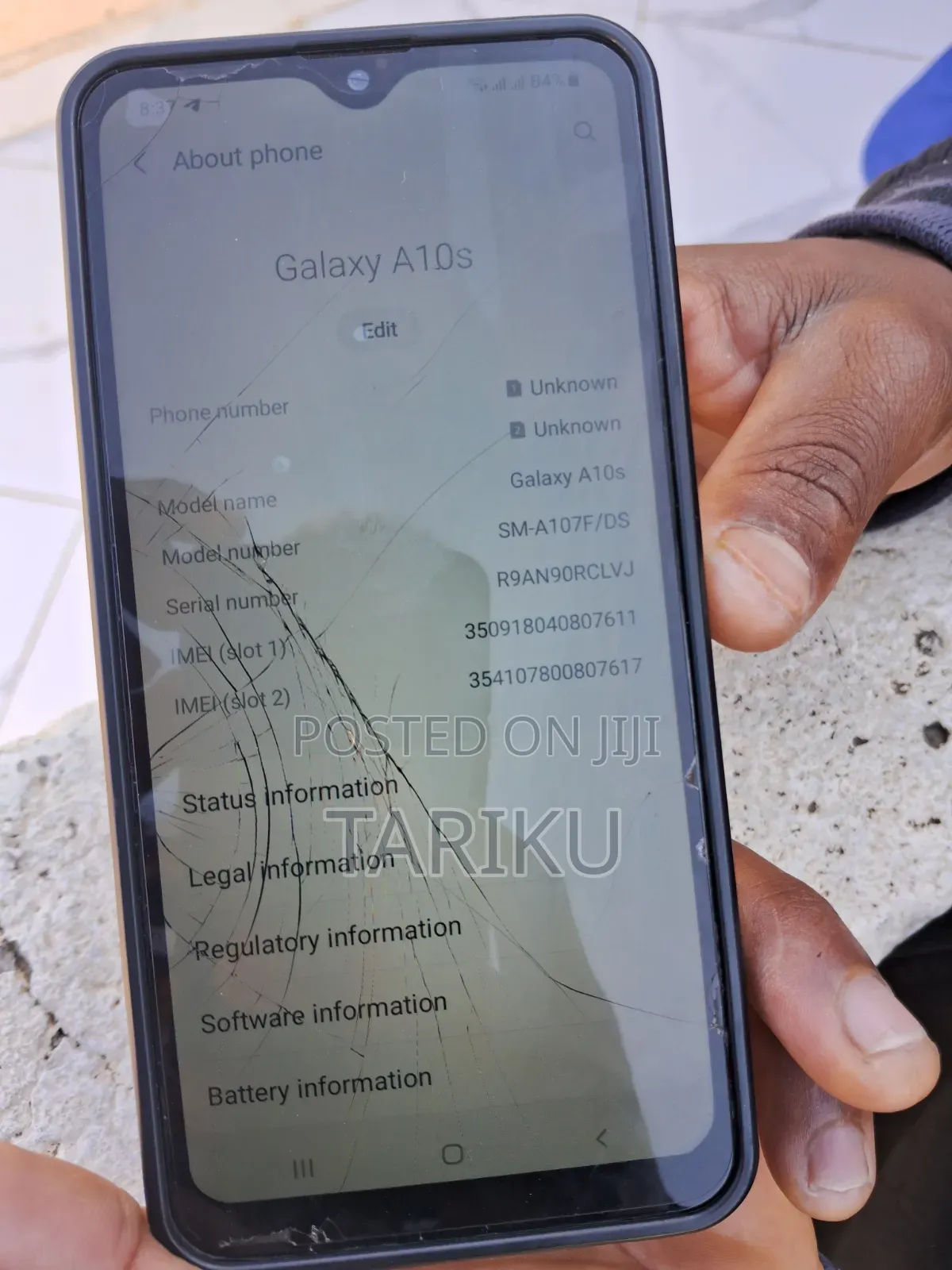 Samsung Galaxy A10s 32 GB Black