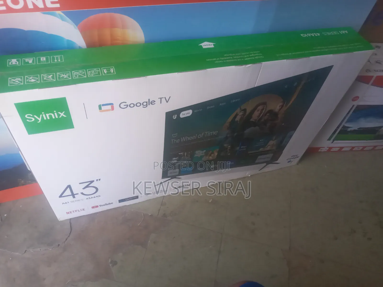 Anda TV 43inche Smart 4k Android TV