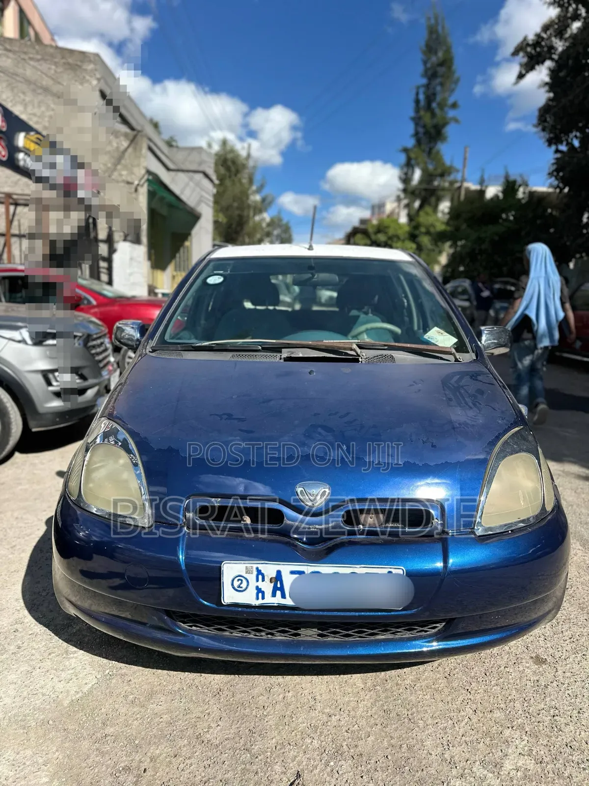 Toyota Vitz 2001 Blue