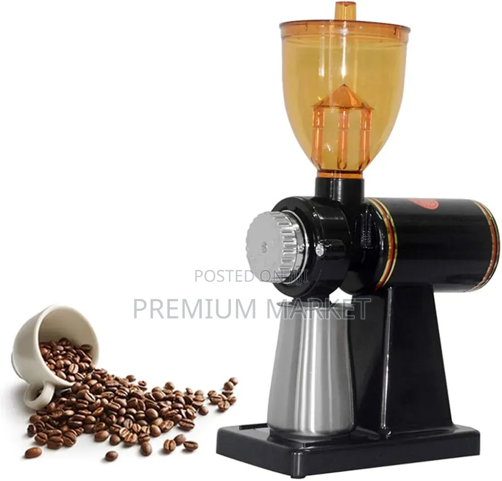 Coffe Grinder Powerfull Flat Burr ሁዋንዩ ለስራ እና ለቤት አገልግሎት የቡና መፍጫ