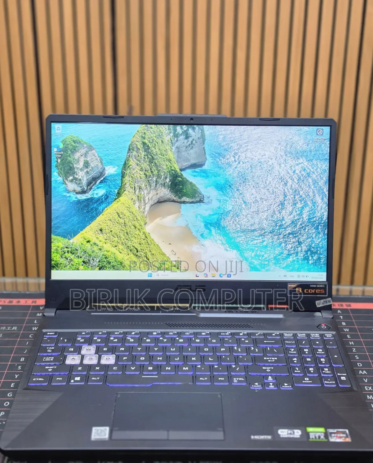 New Laptop Asus TUF Gaming A15 16GB AMD Ryzen 7 SSD 512GB