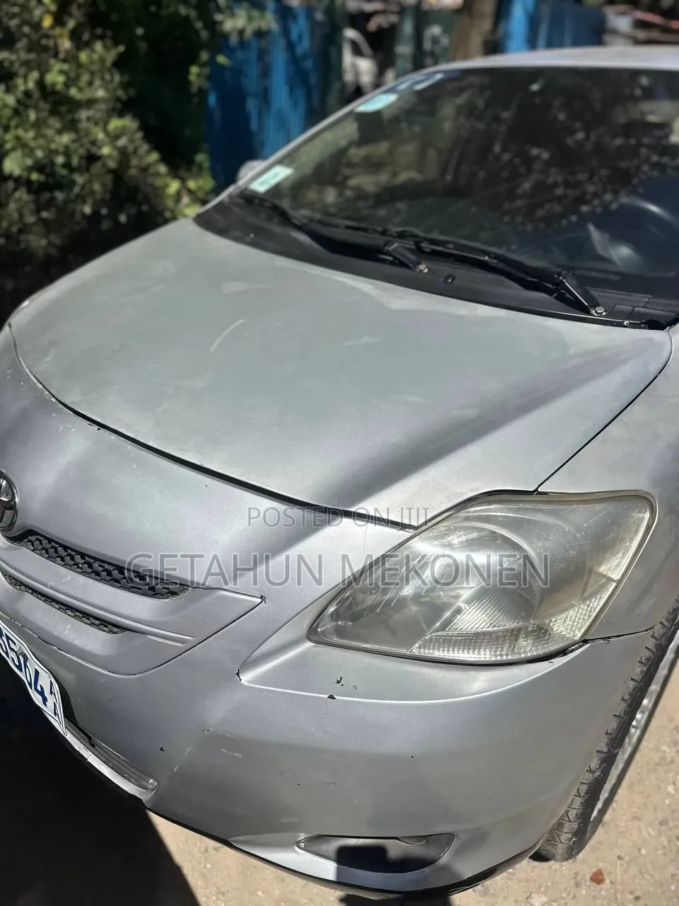 Toyota Belta 2007 Silver
