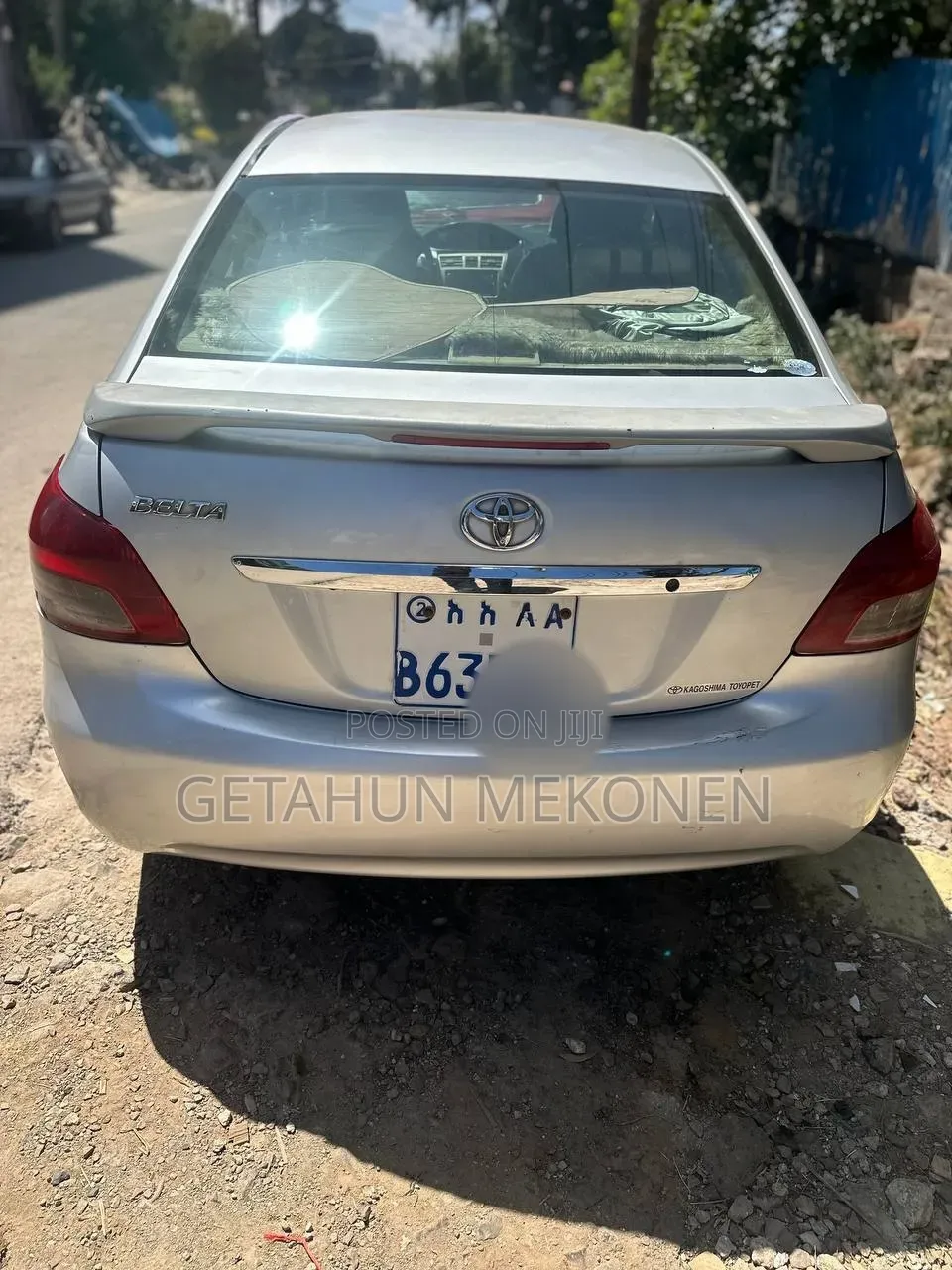 Toyota Belta 2007 Silver