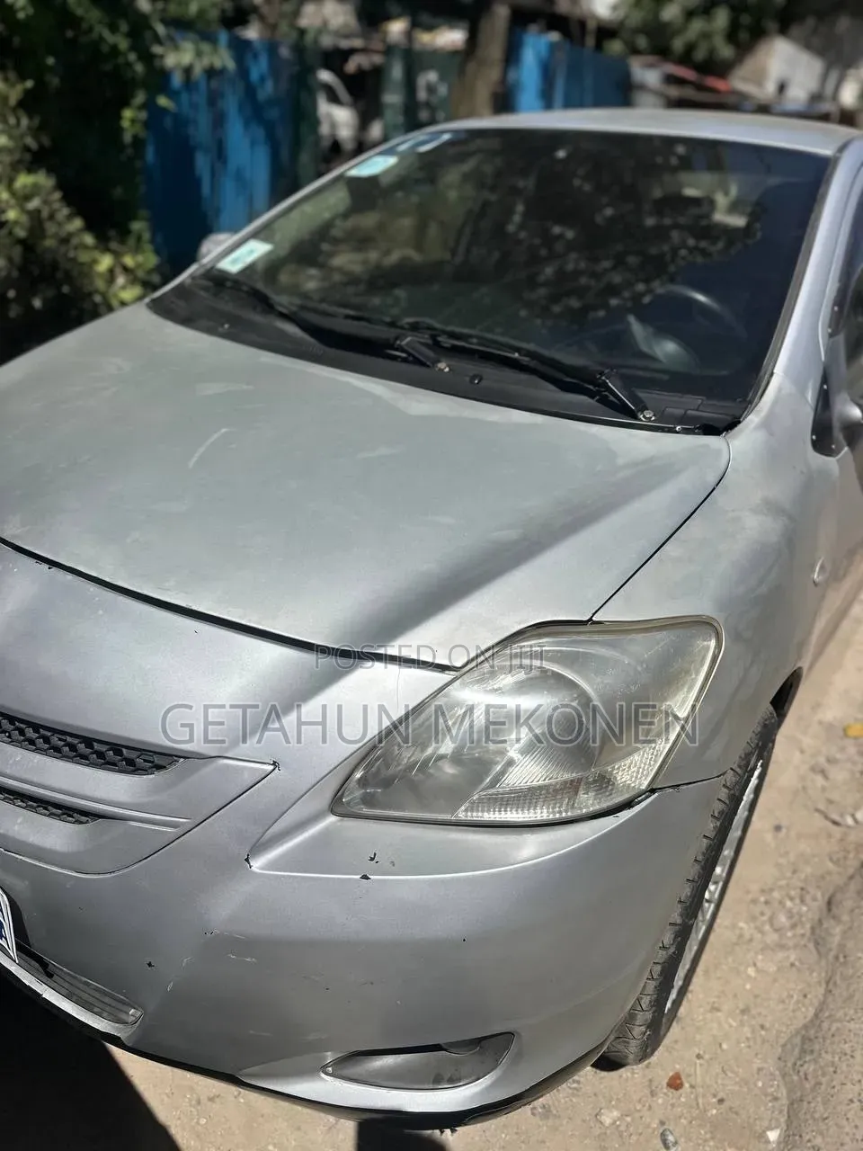 Toyota Belta 2007 Silver