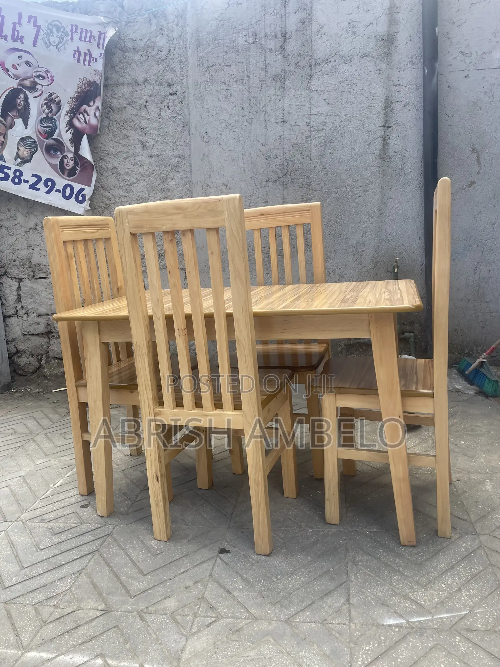 Luxury Table & Chair