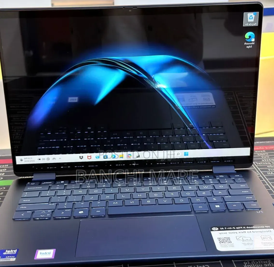 New Laptop HP OmniBook X Flip 16" 16GB Intel Core Ultra 7 SSD 1T