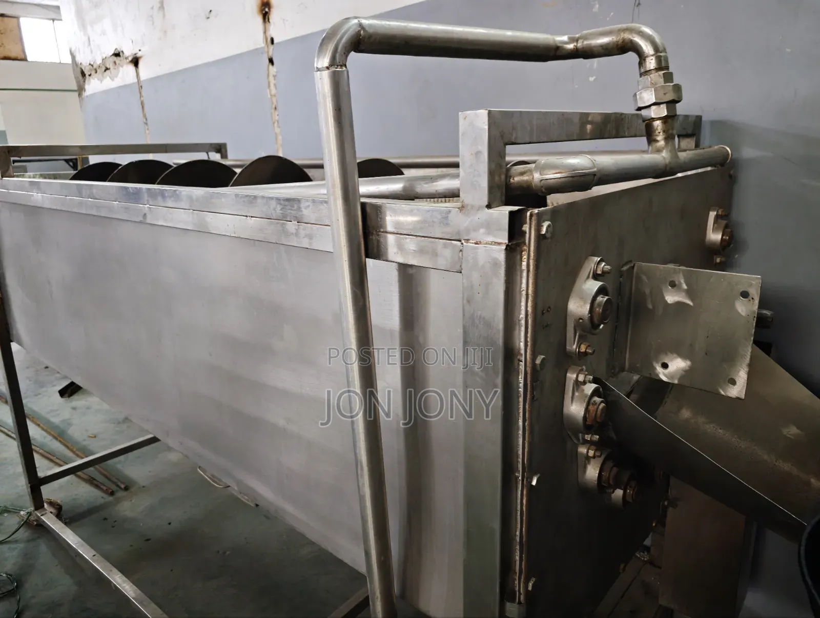 Potato Chips Production Line 1000kg/Hr ስቴንለስ ስቲል የድንች ችኘስ መስሪያ ማሽን