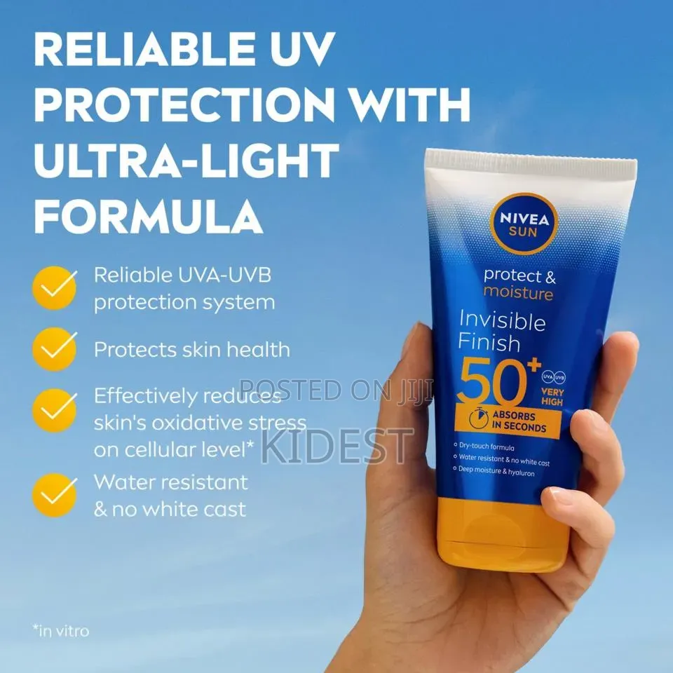 Nivea Sun Protect & Moisture Invisible Finish Sunscreen