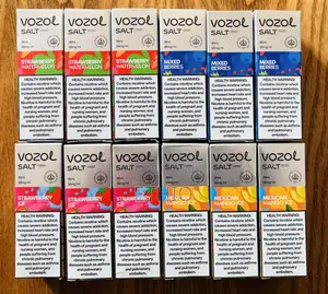 Vozol Salt E-Liquid Oil Available Multiple Flavor