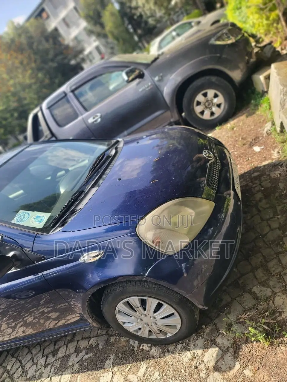 Toyota Vitz 2003 Blue