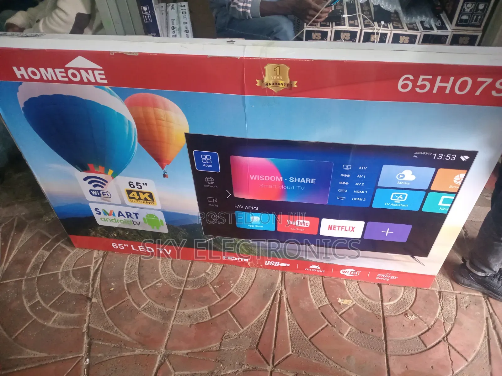 Anda TV 50inchi 4k Smart Android TV