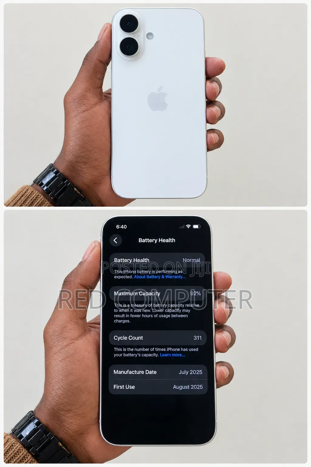 Apple iPhone 16 256 GB White