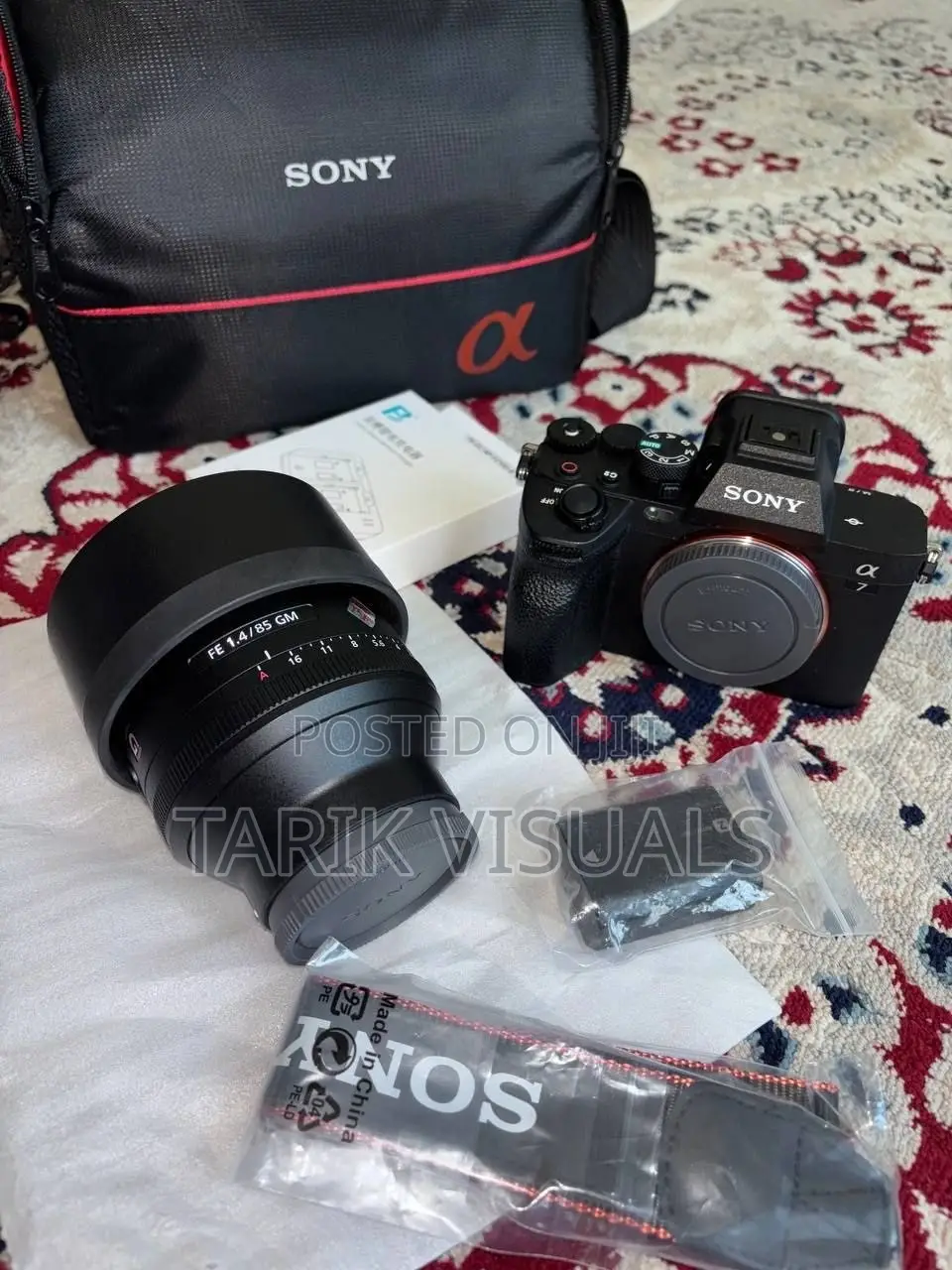 Sony A7 IV Camera With Sony 85mm F1.4 GM Lens