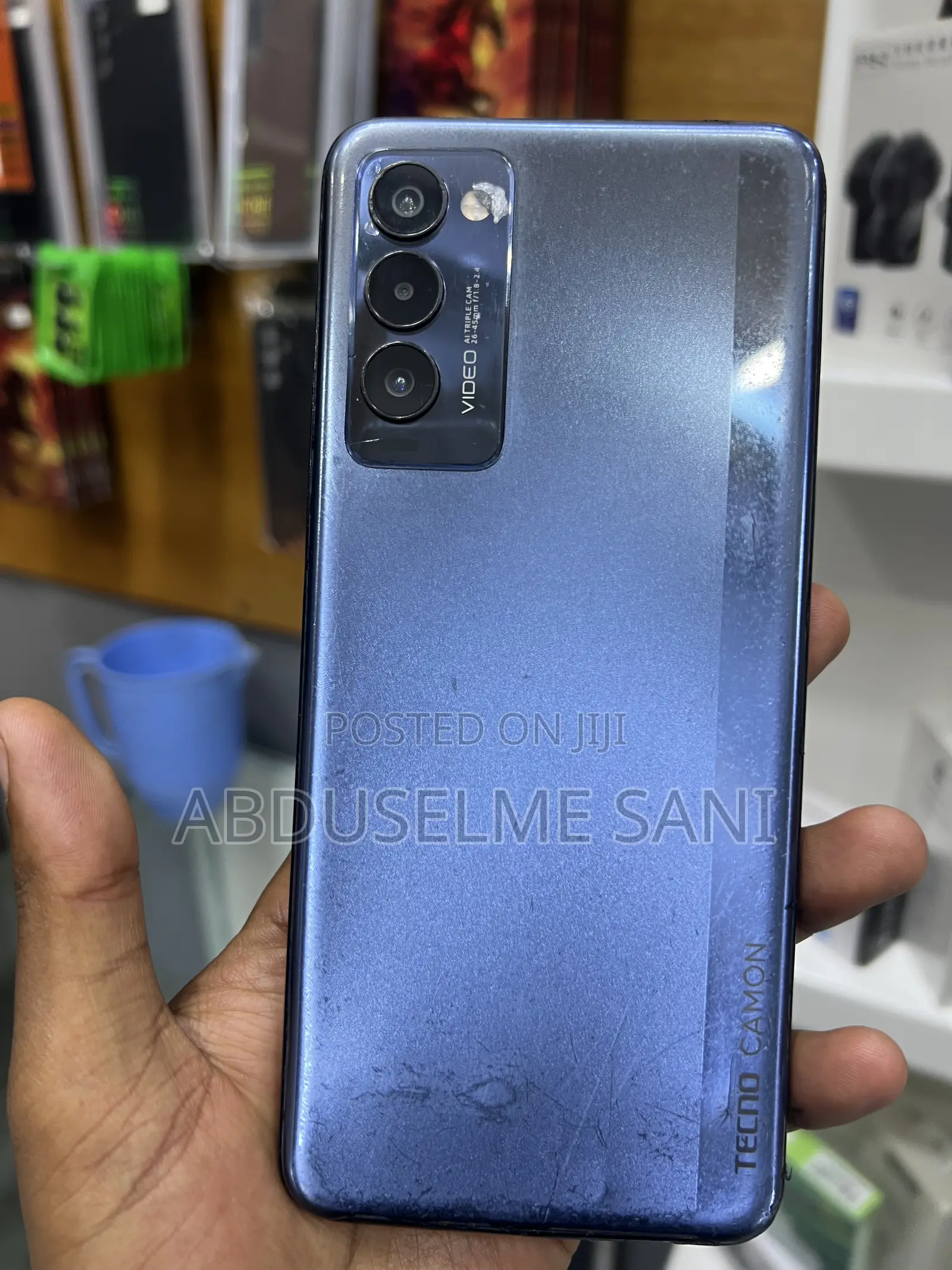Tecno Camon 18 128 GB Blue