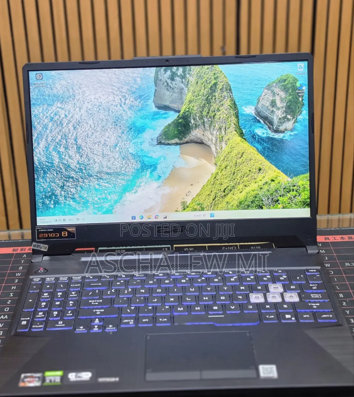 New Laptop Asus TUF Gaming A15 16GB AMD Ryzen 7 SSD 512GB