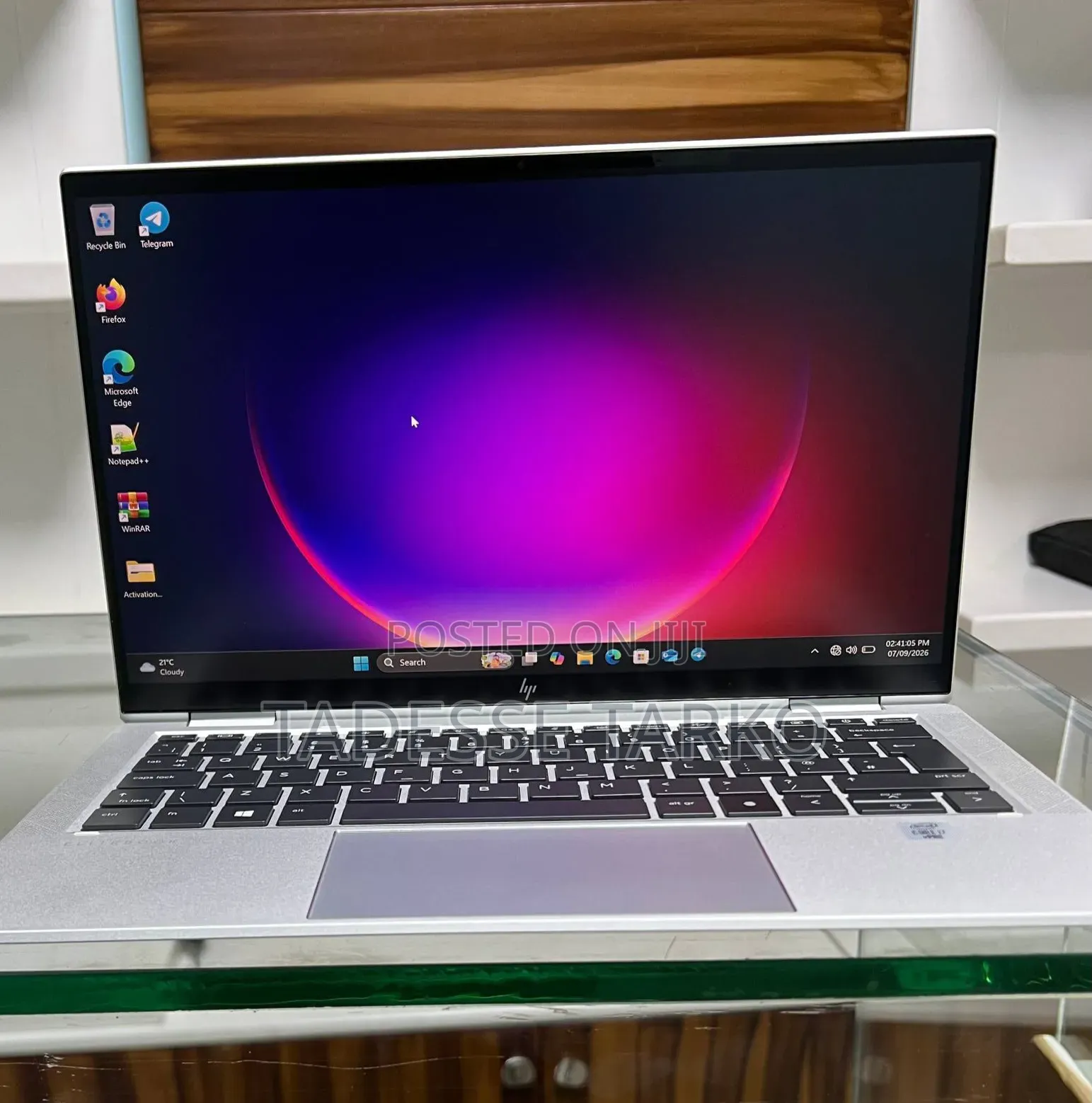 New Laptop HP EliteBook x360 1030 G7 16GB Intel Core i7 SSD 512GB