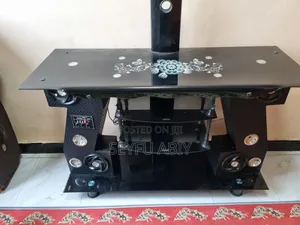 Black TV Stand
