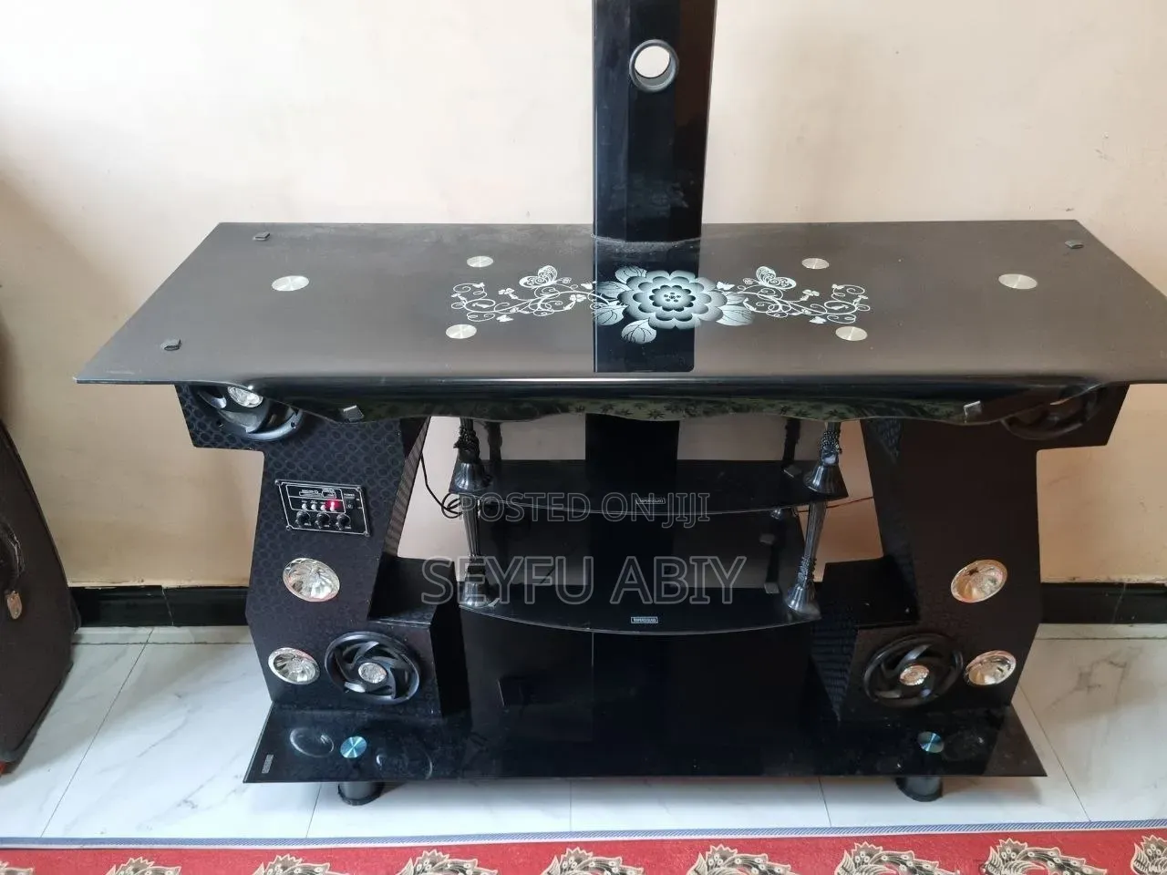 Black TV Stand