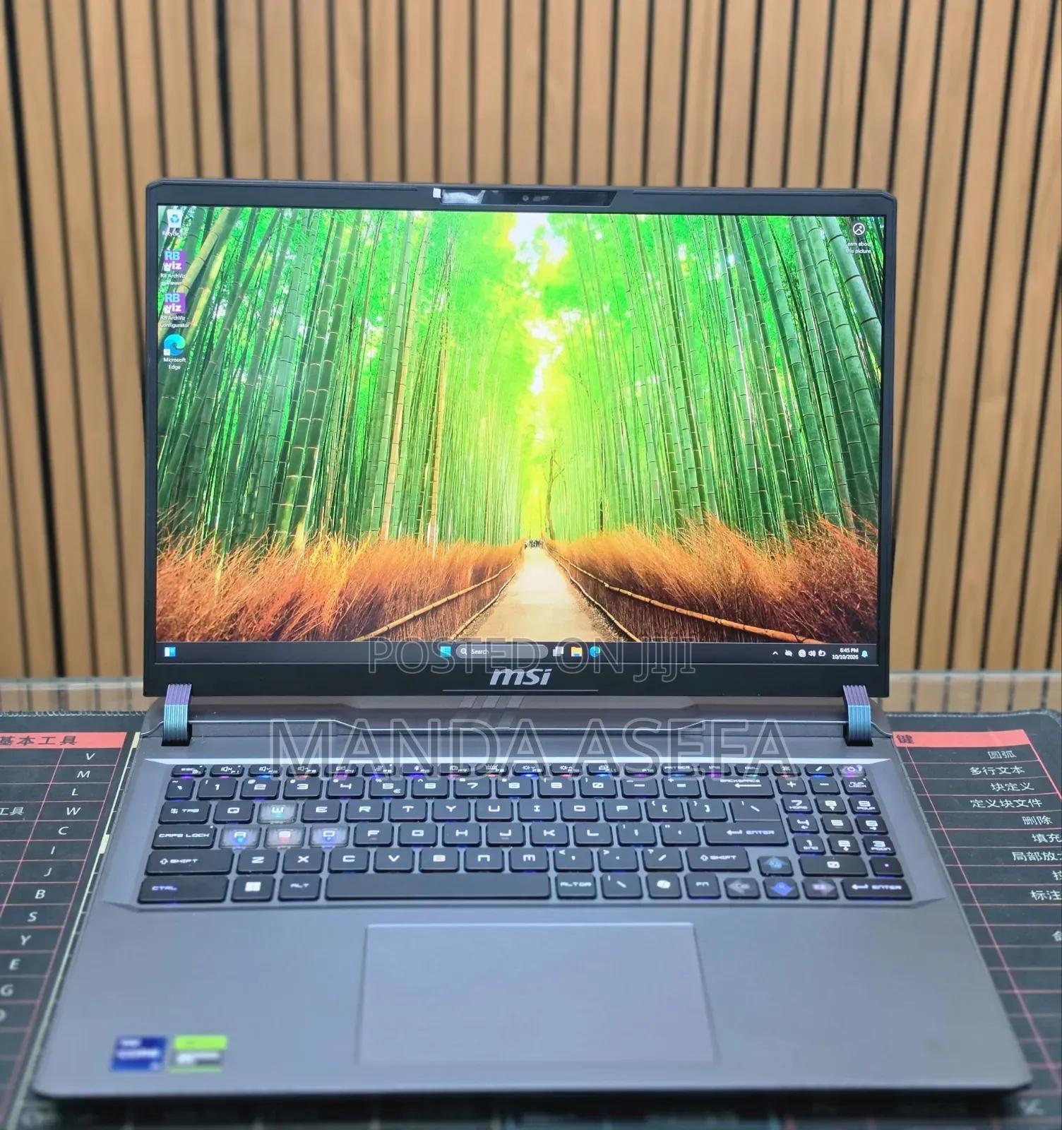 New Laptop MSI Vector GP68 HX 13V 32GB Intel Core i9 SSD 1T