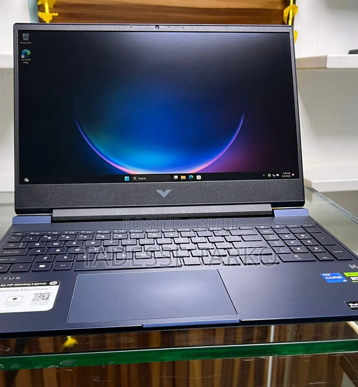New Laptop HP Victus 15 16GB Intel Core i5 SSD 512GB