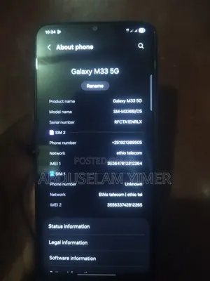 Samsung Galaxy M33 5G 128 GB Black