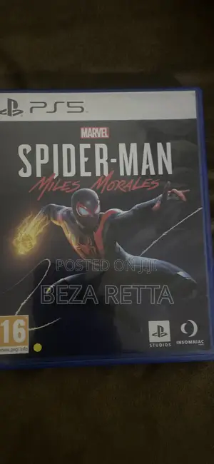 Spider-Man Miles Morales Original Ps5 Disc-in Very Good Condition