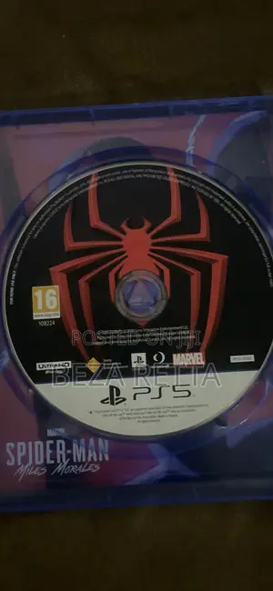Spider-Man Miles Morales Original Ps5 Disc-in Very Good Condition