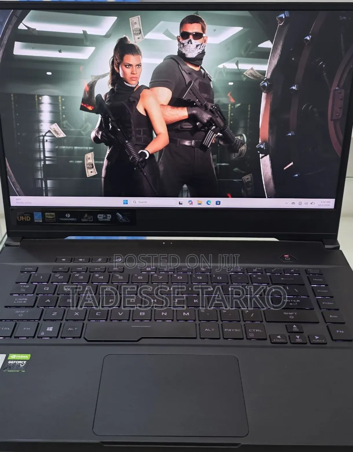 New Laptop Asus ROG Zephyrus G15 16GB Intel Core i7 SSD 512GB