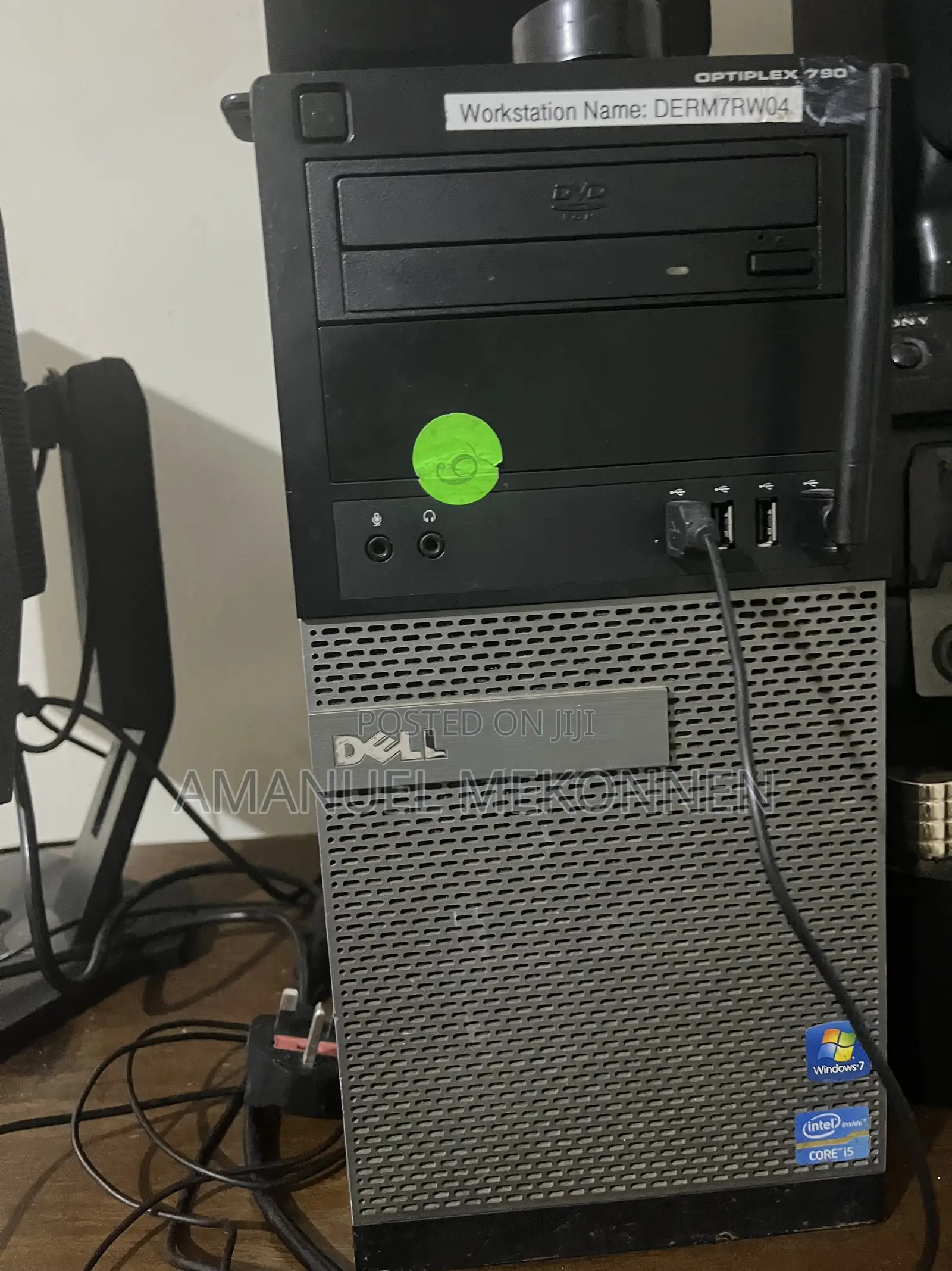 Desktop Computer Dell OptiPlex 790 4GB Intel Core i5 HDD 512GB