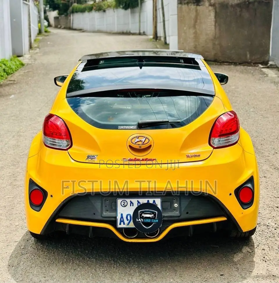 Hyundai Veloster Automatic 2012 Yellow