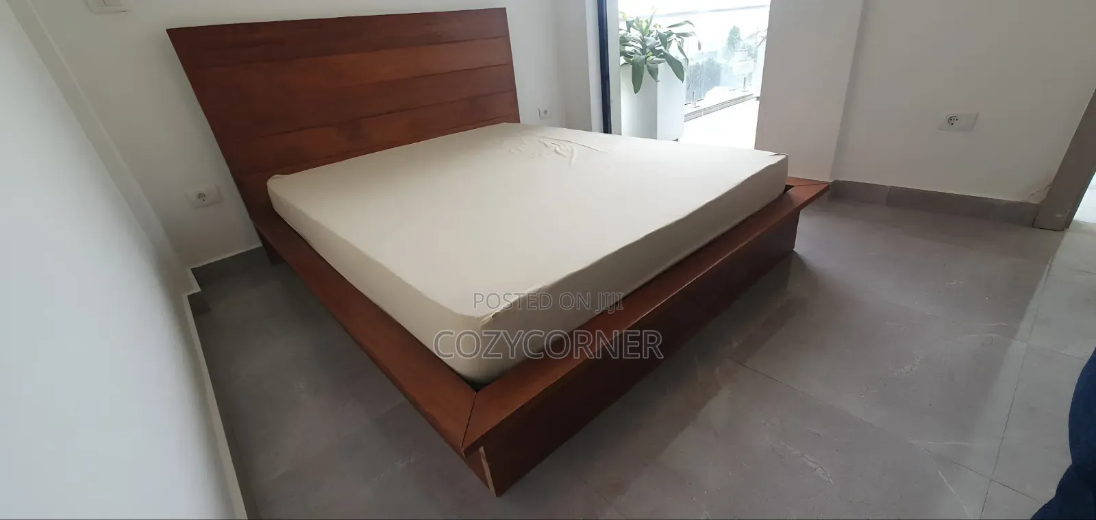 Order 1.50 Meter Bed Made of Australian Wood. አልጋ