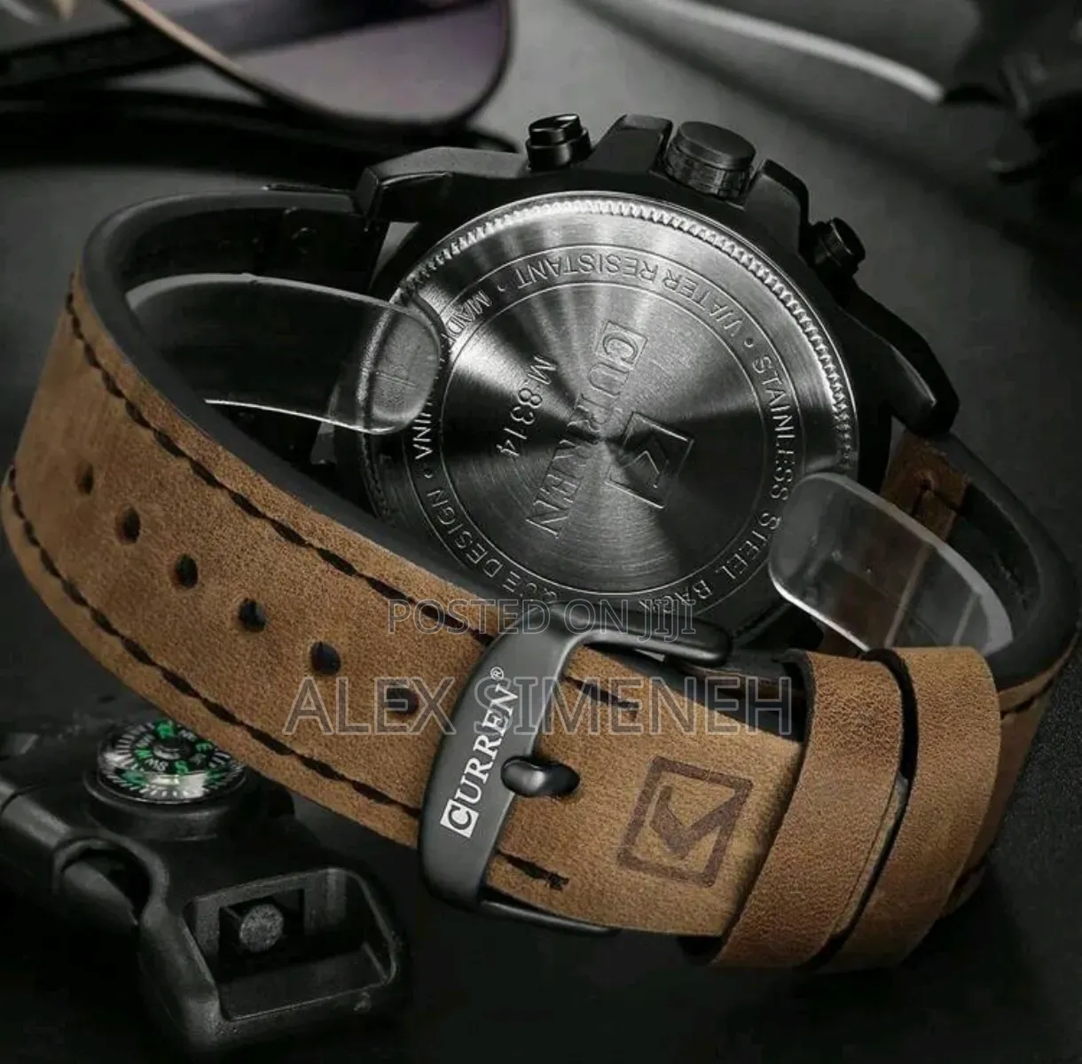 CURREN Men's Waterproof Watch ፀዴ ሰዓት