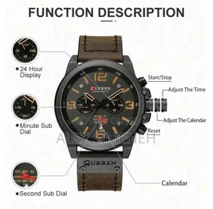 CURREN Men's Waterproof Watch ፀዴ ሰዓት