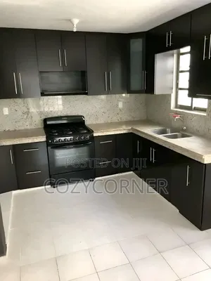 Qualitative Kitchen Cabinet Priced Per Square Meter. ኪችን የካሬ ዋጋተ