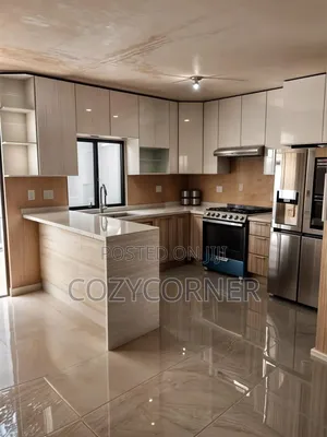 Contemporary Kitchen Cabinet Priced Per Square Meter. ኪችን የካሬ ዋጋ