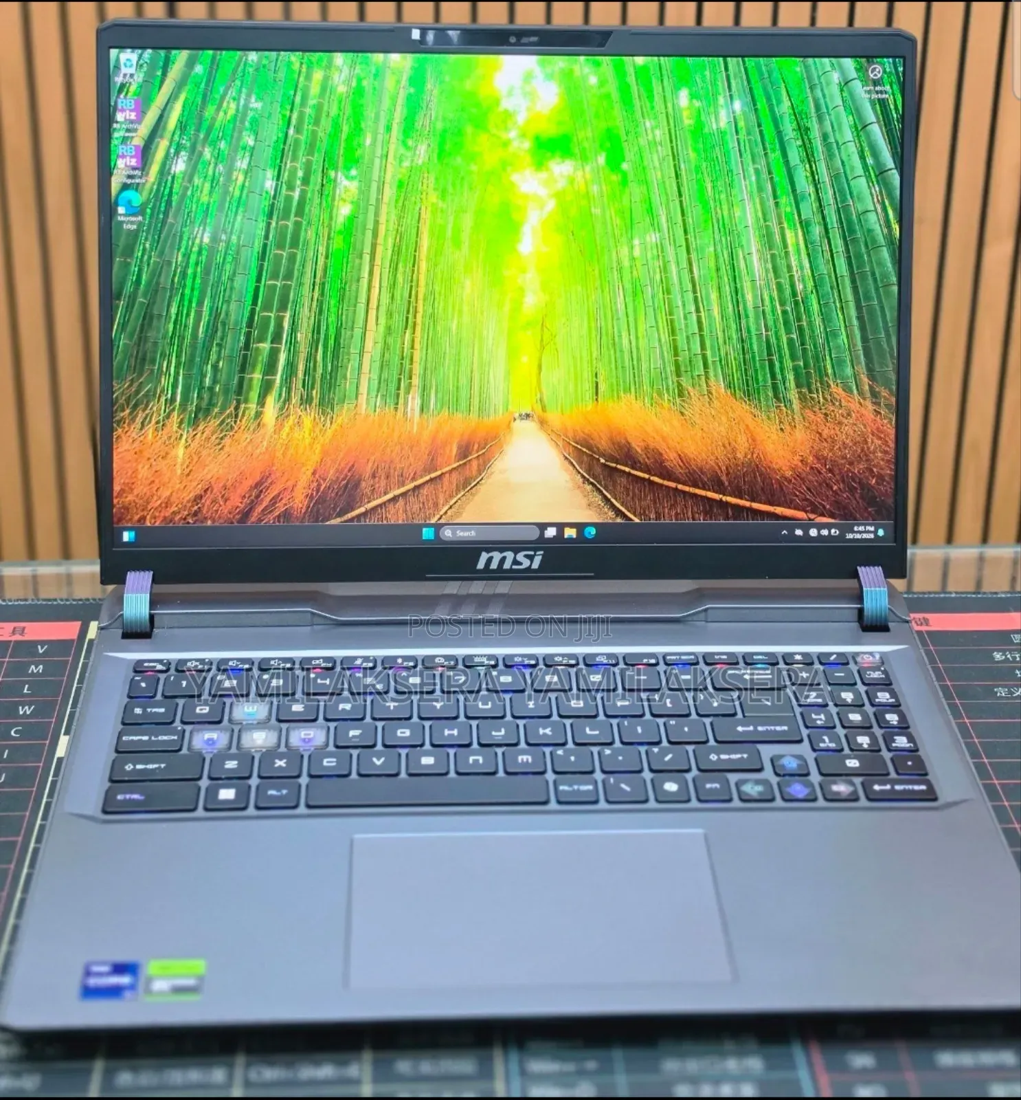New Laptop MSI Vector GP68 HX 13V 32GB Intel Core i9 SSD 1T