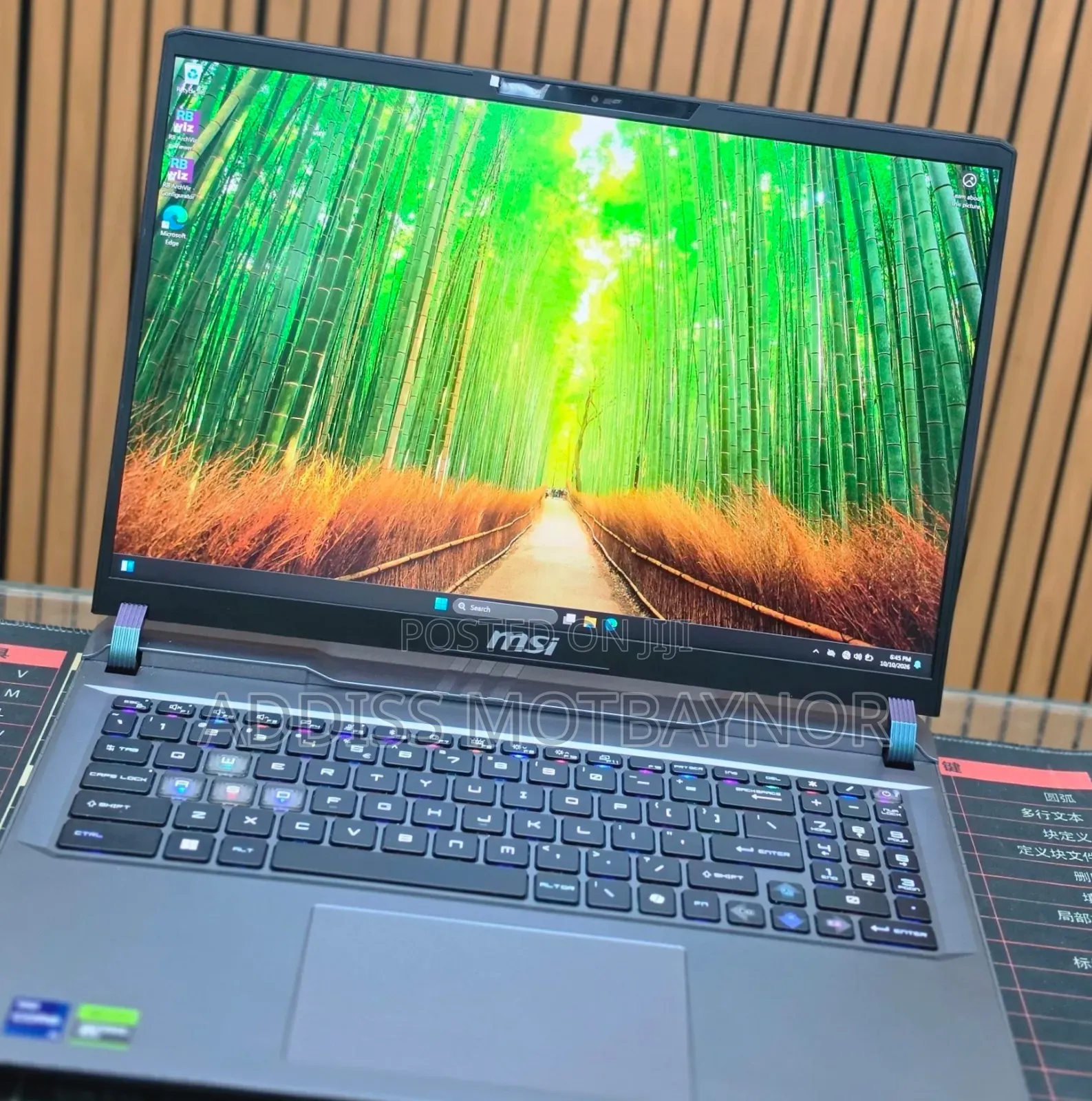New Laptop MSI Pulse GL66 32GB Intel Core i9 SSD 1T