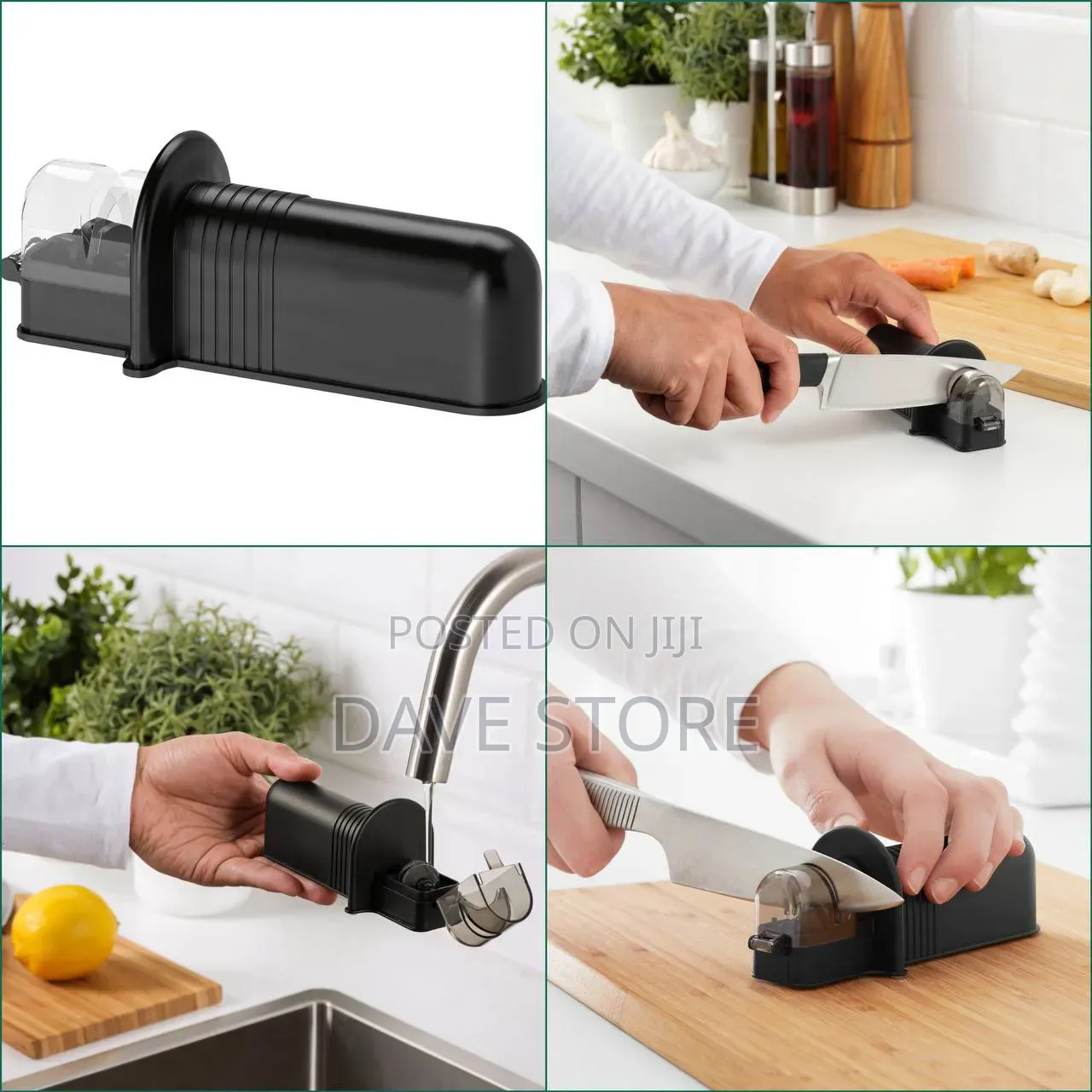 Knife Sharpener, Black