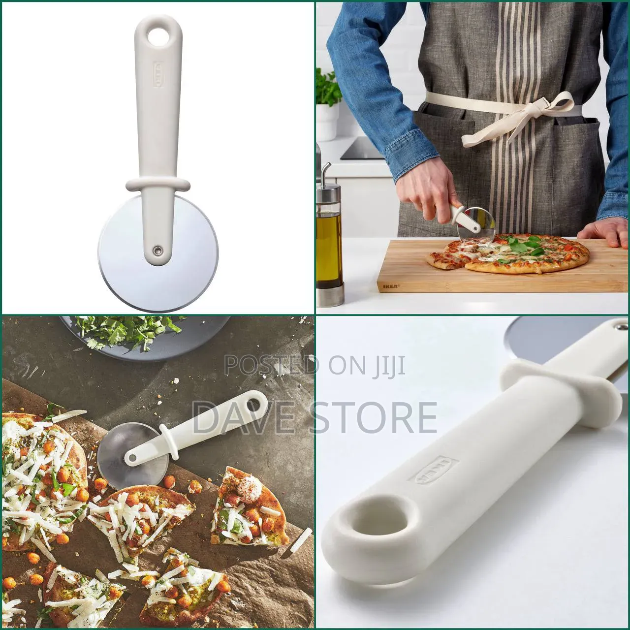 Pizza Cutter, Off White