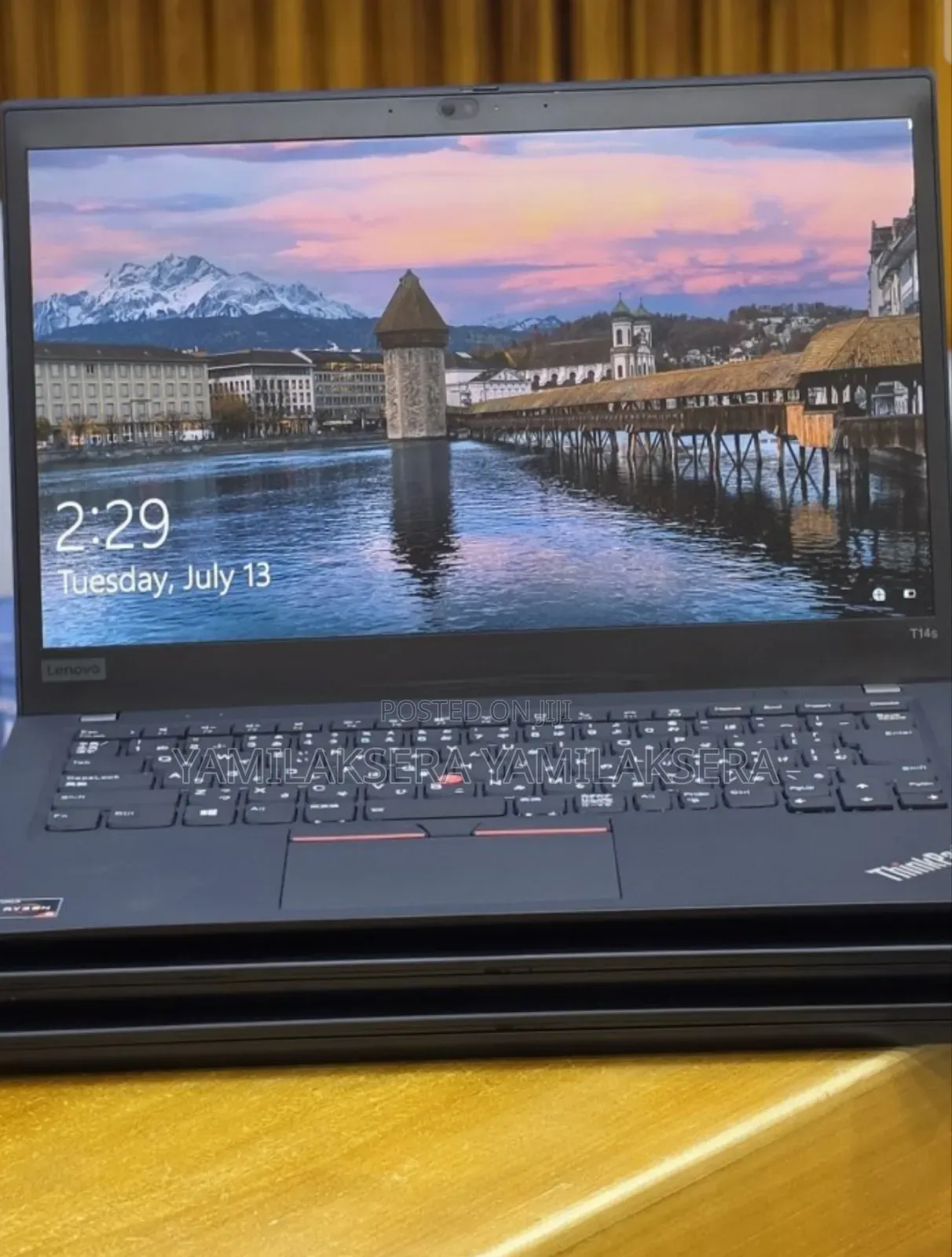 New Laptop Lenovo ThinkPad T14s G4 16GB AMD Ryzen 5 SSD 512GB