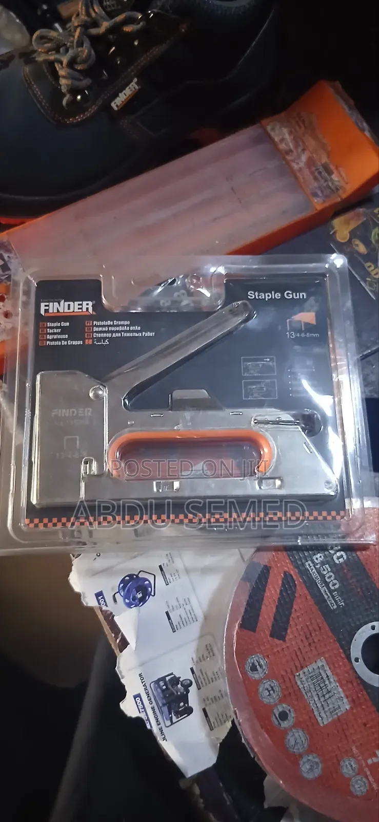 Finder Staple Gun