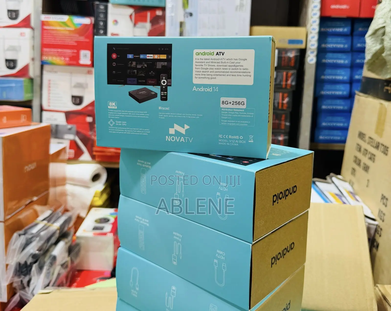 X Cruiser Android TV Smart Box V12 Box