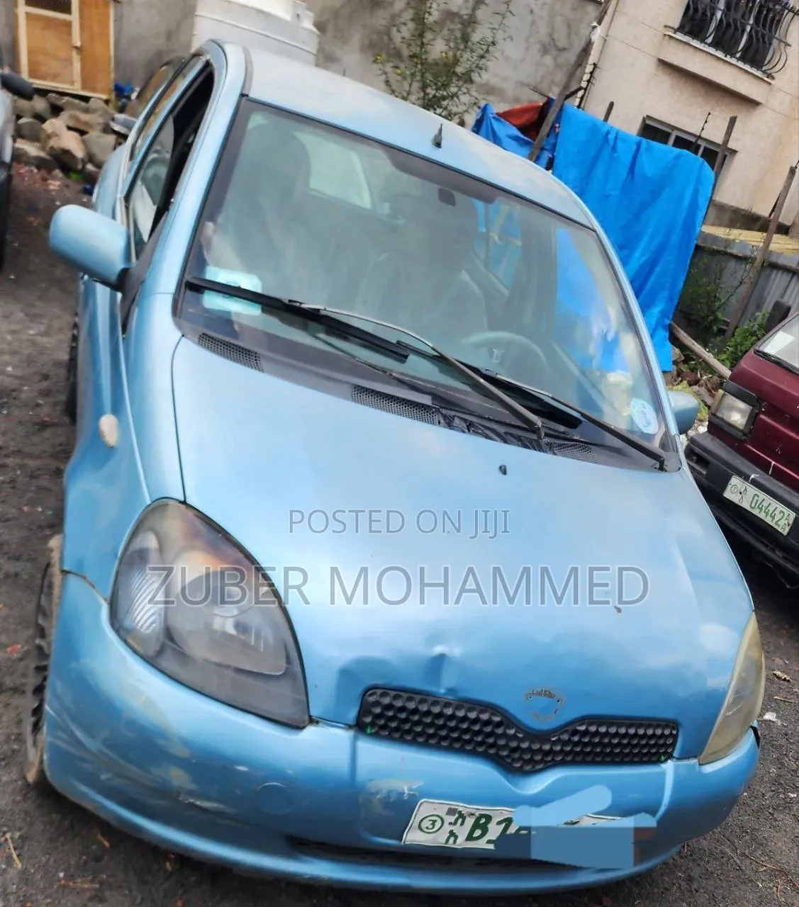 Toyota Vitz 2001 Blue