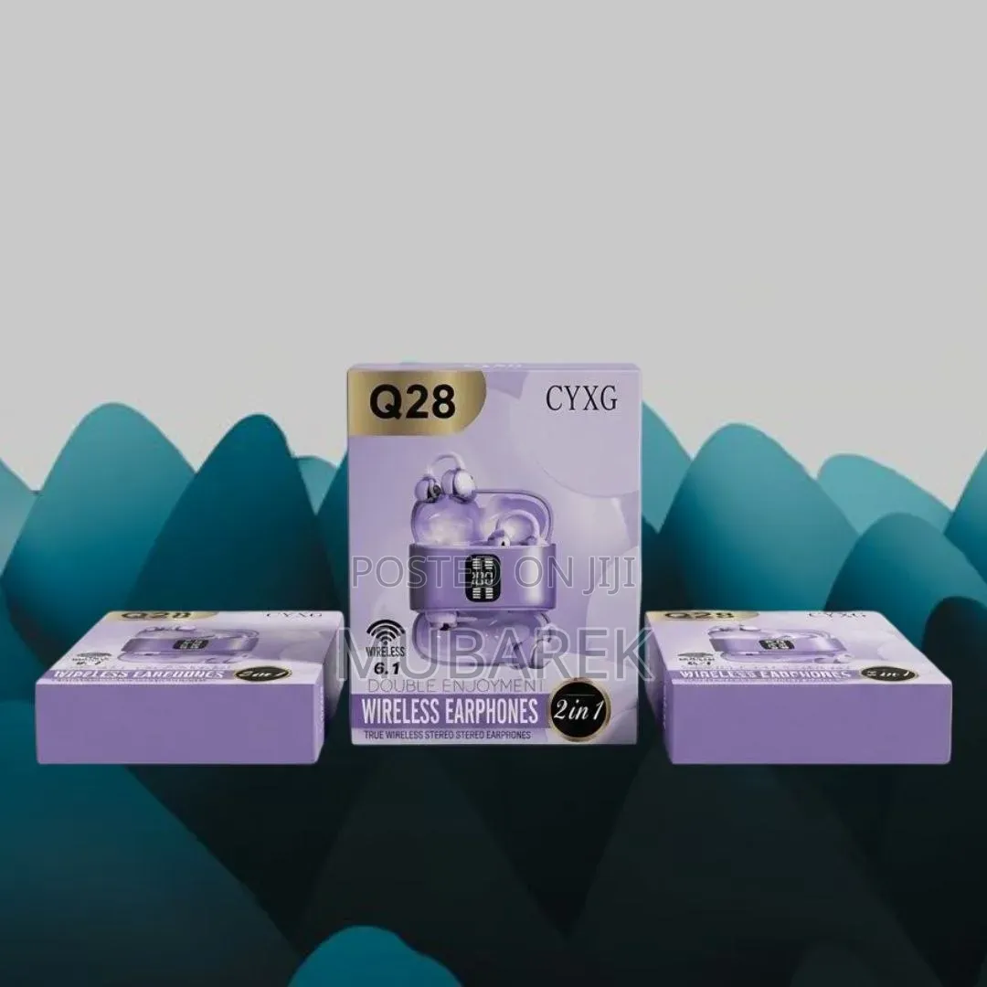 Q28 Stereo Earphones - مصممة لعشاق الموسيقى والصو