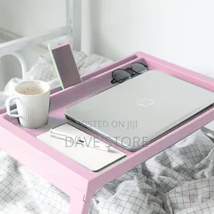 Bed Tray, White, Gray