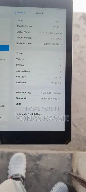 Apple iPad (2022) 128 GB Black
